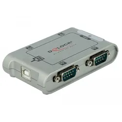 DeLOCK Adapter USB 2.0 zu 4x Seriell