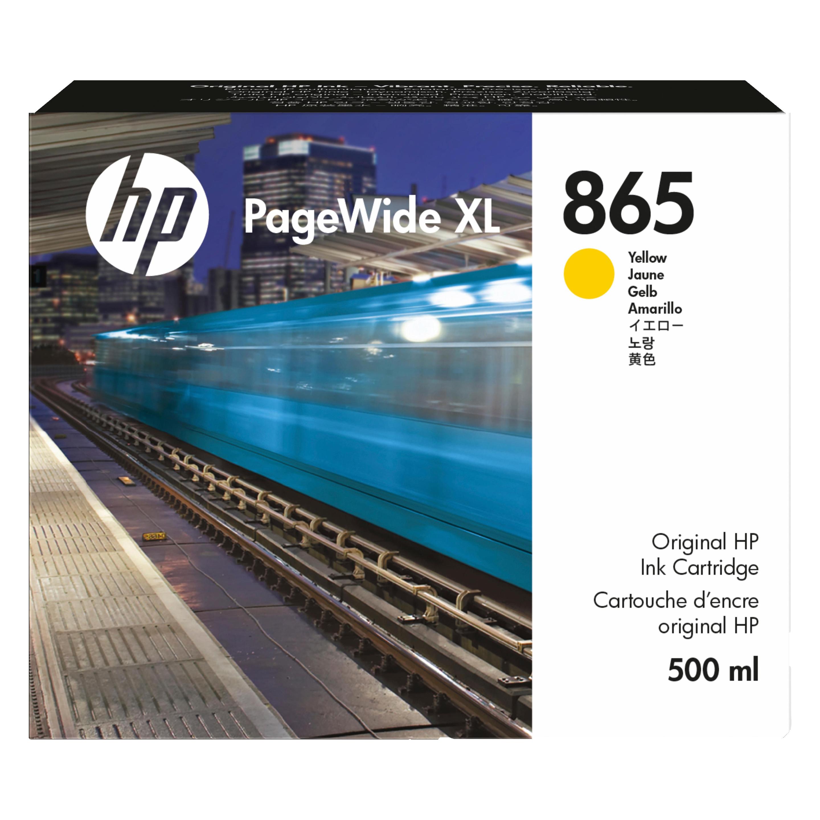 HP No. 865 (500ml) - gelb (Y) (3ED84A)