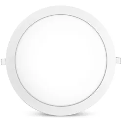 V-Tac 24w LED Panel slim Einbauleuchte Deckeneinbau Panelleuchte Deckenlampe Warmweiß Rund Ø 300mm