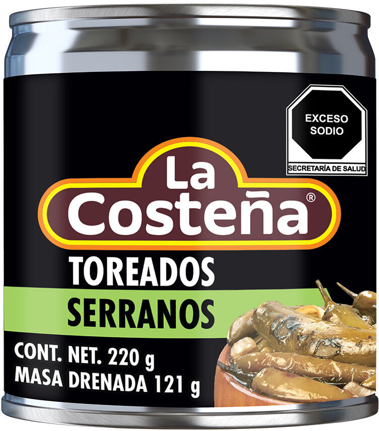 La Costena Serrano Toreados 220g