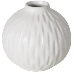 Vase Zalina Porzellan weiß 9cm