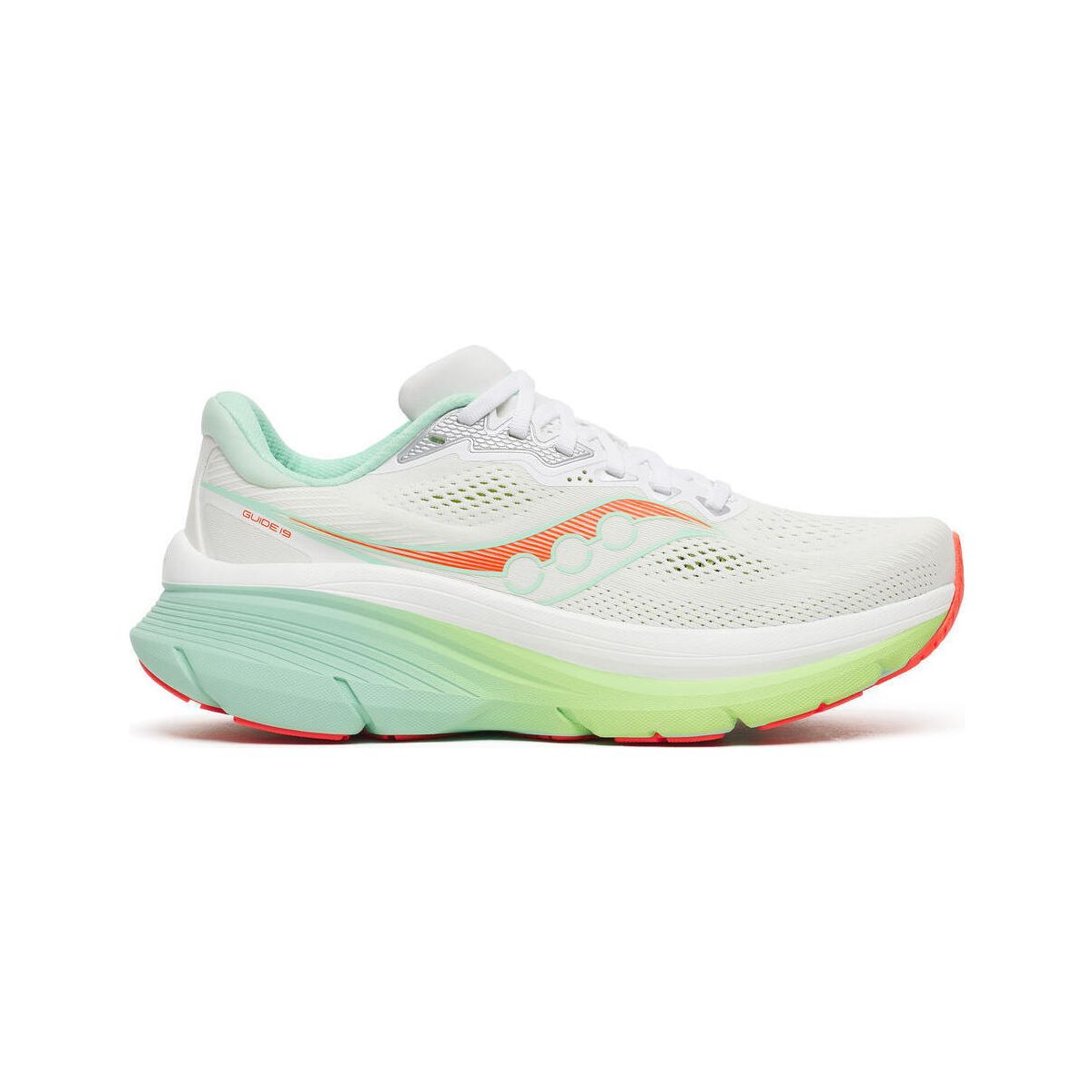 Saucony Guide 19 Women's white/tint (1012) 40 S101465-1012-40-MEDIUM