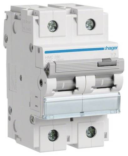Hager HMC280 Leitungsschutzschalter 2polig 80A 415V