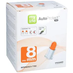 Mylife Autoprotect Pro Sich.-pen-nadeln 29 G 8 Mm 100 St