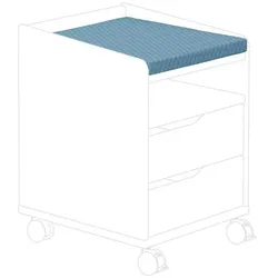 Paidi Sitzpolster Stoff Blau Hellblau