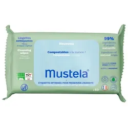 Mustela Toallitas Limpiadoras Con Aguacate 60 Einheiten