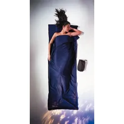 Cocoon TravelSheet Polyester Hüttenschlafsack (Wärmeleistung +8°C / Max. Körpergröße 190cm / Gewicht 0,91kg) - STK - tuareg
