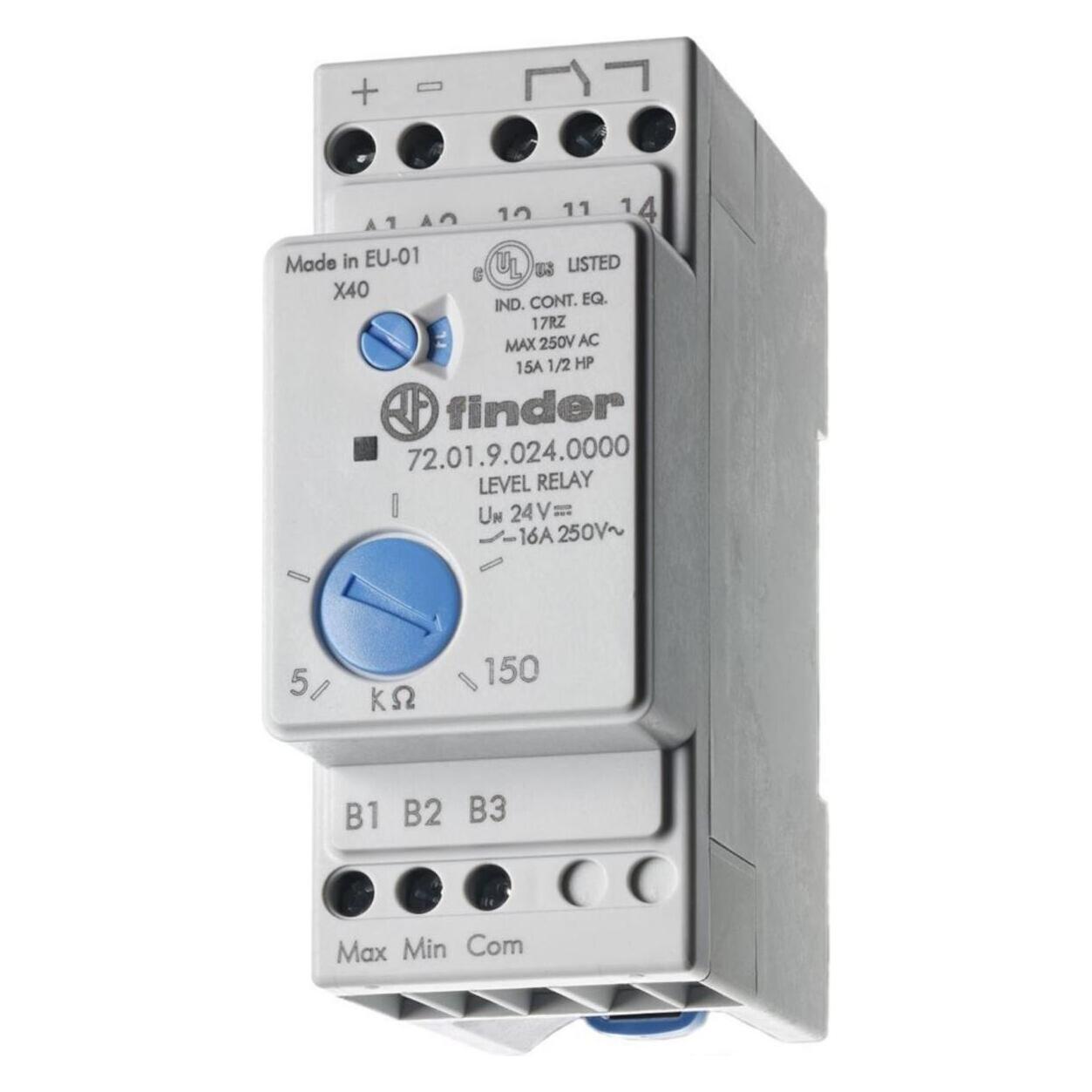Finder Monitoring relay 230-240 Vac adjustable (72.01.8.240.0002)