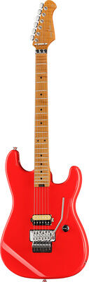 Harley Benton ST-80FR MN Radiant Red Radiant Red Hochglanz