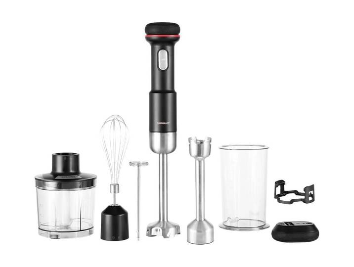 GASTROBACK Stabmixer Set 5in1 , schwarz, B:10cm H:43cm T:5,6cm, Mixer, Stabmixer