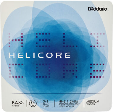 Daddario HH611-3/4M Helicore Bass G Med
