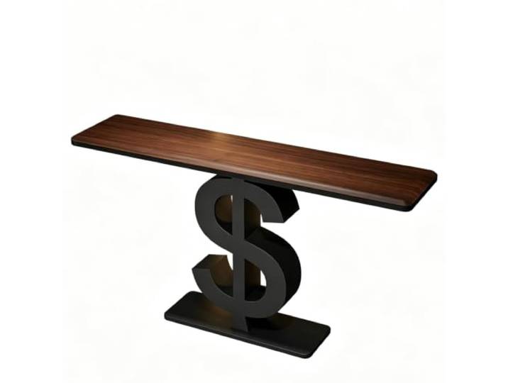 LEUBDIBR Moderne Sinterstein‑Konsole für Eingangsbereich und Flur Sinterstein‑Platte, stabiler Metallrahmen, moderner Luxusstil(Black Base‑C,80cm/31.5in)