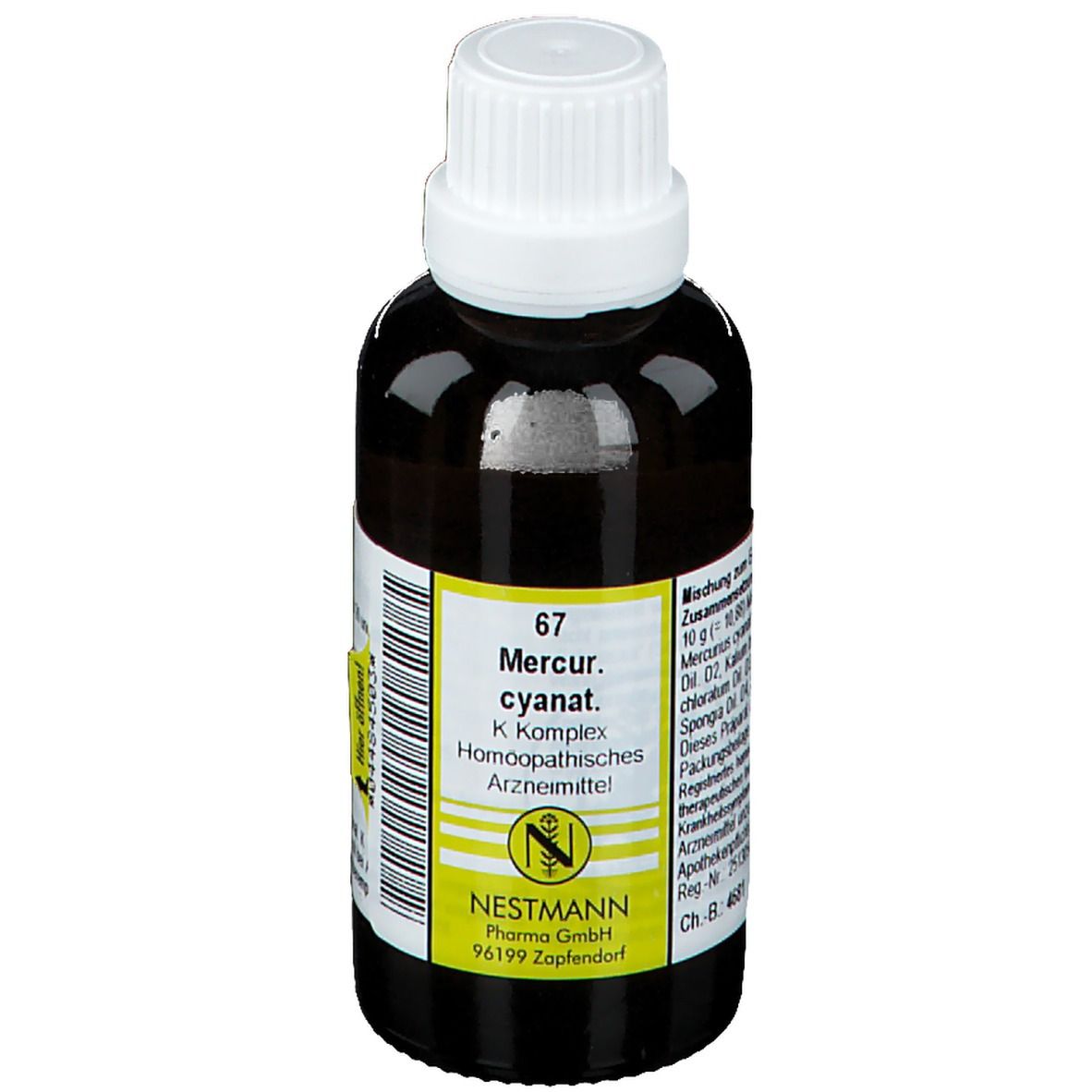 Mercurius Cyanatus K Komplex Nr.67 Dilution 50 ml