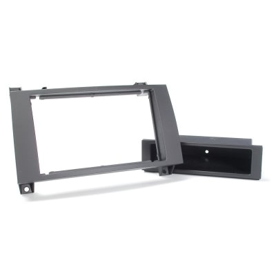 CHP Radioblende MERCEDES SLK R171 2005-11 2DIN mit Fach schwarz