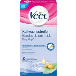 Veet Enthaarungs-Streifen Sensitive Kaltwachsstr. 20 ST