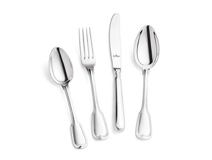 WILKENS Augsburger Faden 4-tlg. Kinderbesteck 925 Sterling Silber