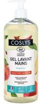 Coslys Gel Lavant Mains Pomme Tous Types de Peaux Bio 1 L - Flacon-Pompe 1 L
