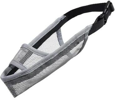 Pet Hub Adjustable Breathable Pet Dog Muzzle: Anti Bark & Bite Mesh Mouth Cover M 3