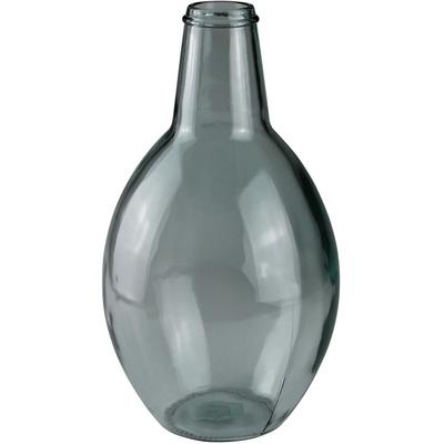 Bodenvase AM DESIGN, transparent, B:20cm H:38cm T:20cm, Glas, Vasen, mundgelasen, Höhe 38 cm