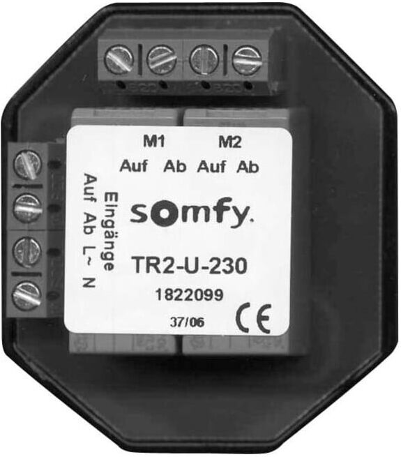 Somfy Trennrelais Up f. zwei Antriebe TR2-U-230 (1822099)