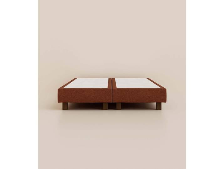 Sommier Boxspring - Acajou velouté