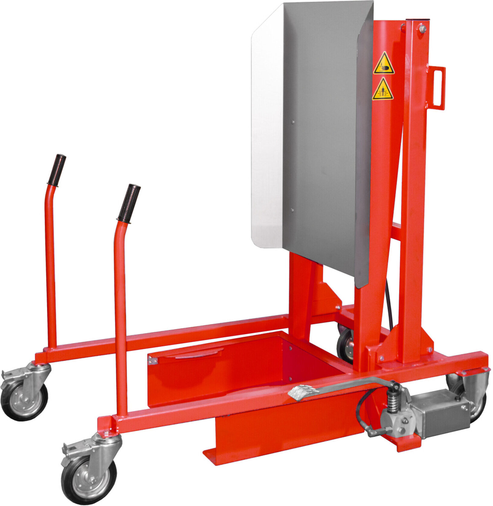 Bauer Südlohn Mülltonnen-Kippstation MKS-F, lackiert, Feuerrot (4476-07-0000-3000)