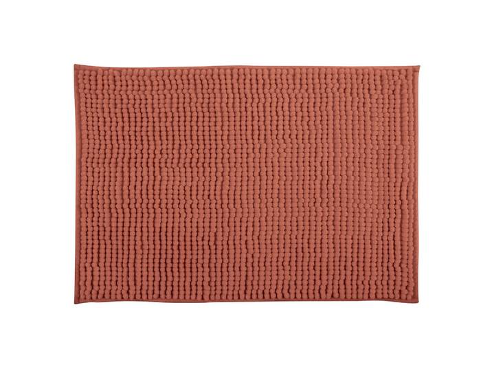 MSV Badematte, Terracotta, Uni, rechteckig, 50x80 cm, Heimtextilien, Badtextilien, Badematten