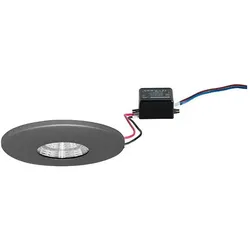 Brumberg LED Einbau-Downlight ADAPT, 230V, 3W 3000K 290lm, Titan matt BRUM-38371643