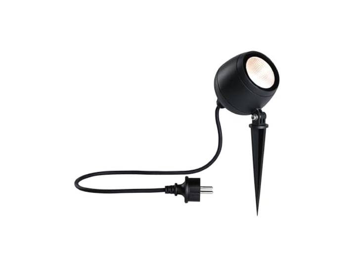 Paulmann 94777 Projecteur de jardin LED Kikolo IP65 8W 520lm 261mm Anthracite aluminium/plastique 3000K 230V luminaire d'extérieur