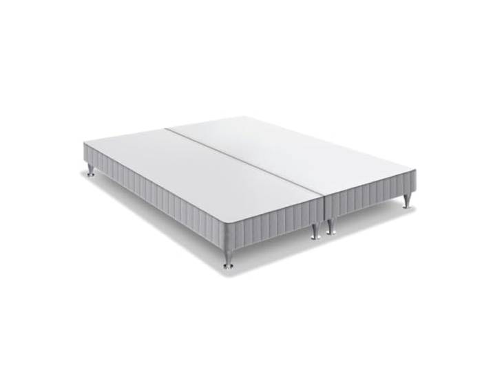 Simmons - Sommier tapissier à lattes Airsom avec 4 pieds\, 2x90x200