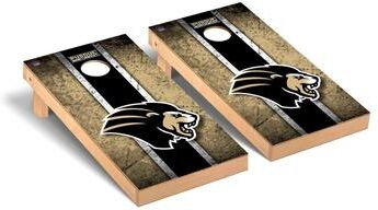 Skip's Garage Purdue Northwest Pride Vintage Cornhole Board Set