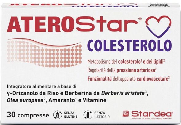 STARDEA Srl ATEROStar Colesterolo, 30 Compresse