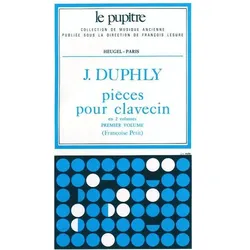 Pieces pour clavecin Livres 1-2 Le Pupitre 1,1, Fachbücher von Jacques Duphly