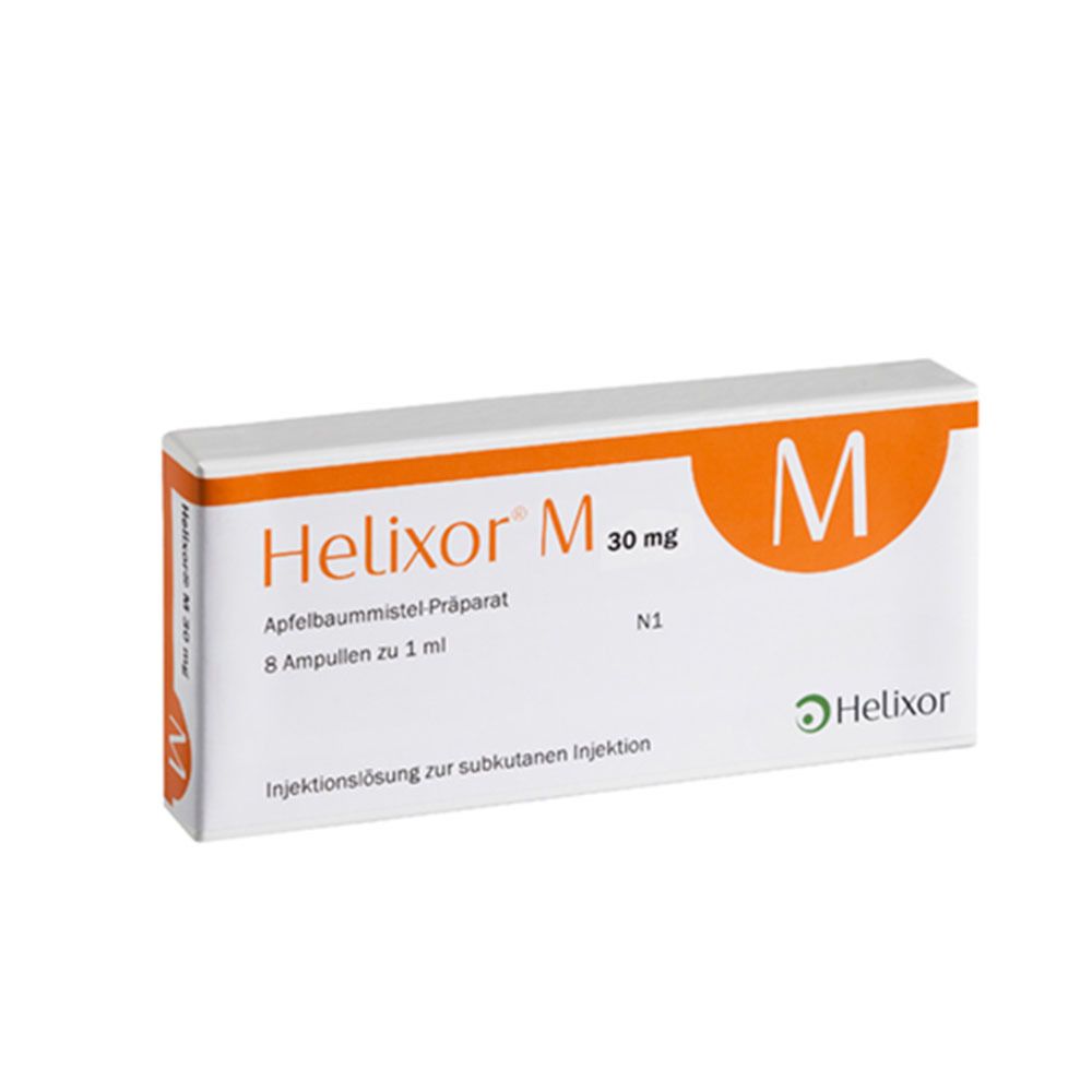 Helixor M Ampullen 30 mg 8 St