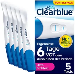 Clearblue Schwangerschaftstest Frühe Erkennung 5 St