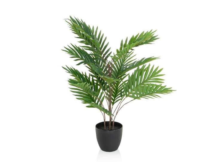 hjh OFFICE Plante Artificielle Areca Hauteur 70 cm Vert Décoration Palmier à Fruits d'or Facile à Entretenir Palmier d'intérieur Artificiel\, 871009