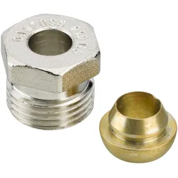 Danfoss Klemmverbinder R 1/2 AG auf 10mm für Stahl- und Kupferrohre