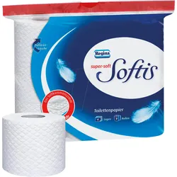 TP SUPERSOFT - Softis Toilettenpapier 4-lagig 9 Rollen
