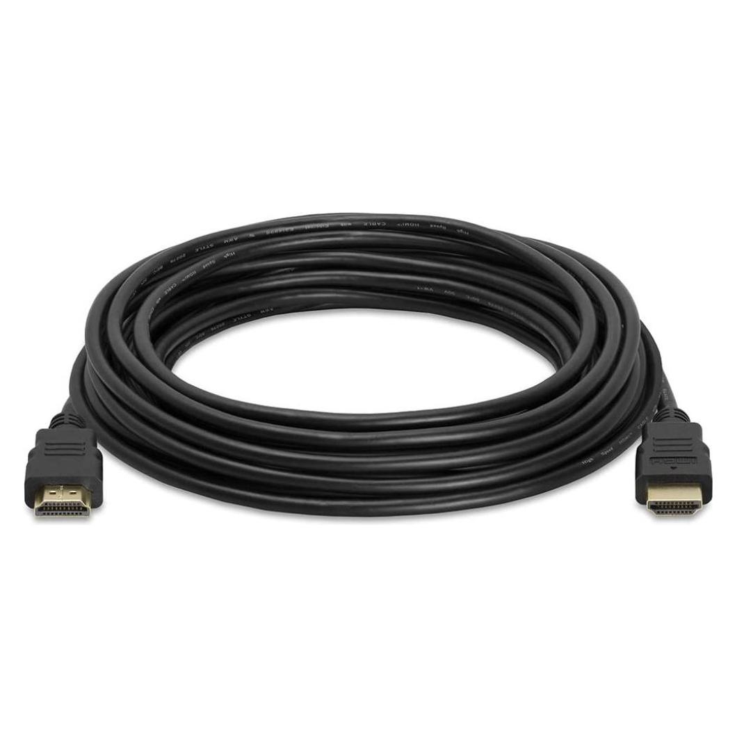 Techly HDMI Kabel Ethernet M/M 10m schwarz (10 m) (ICOC-HDMI-4-100NE)