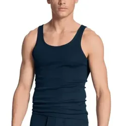 Calida Twisted Athletic Shirt 12010 Marine 890 Baumwolle Large Herren