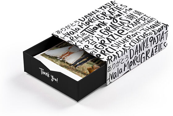 Myposter Bilderbox mit 10 Fotos im Design "Thank you"