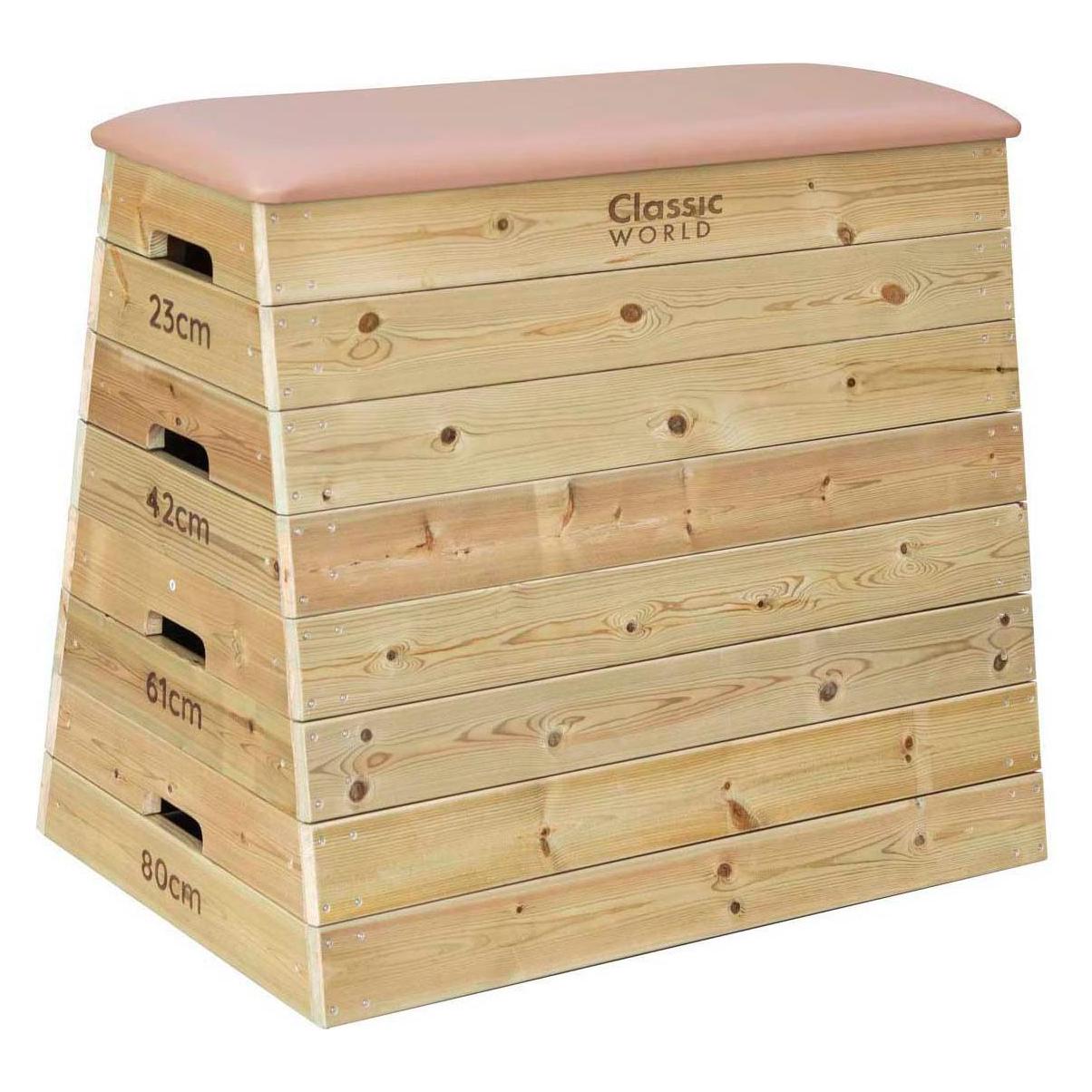 Classic World Sprungkasten aus Holz mit 4 Schichten und Höhenverstellung (57327735)