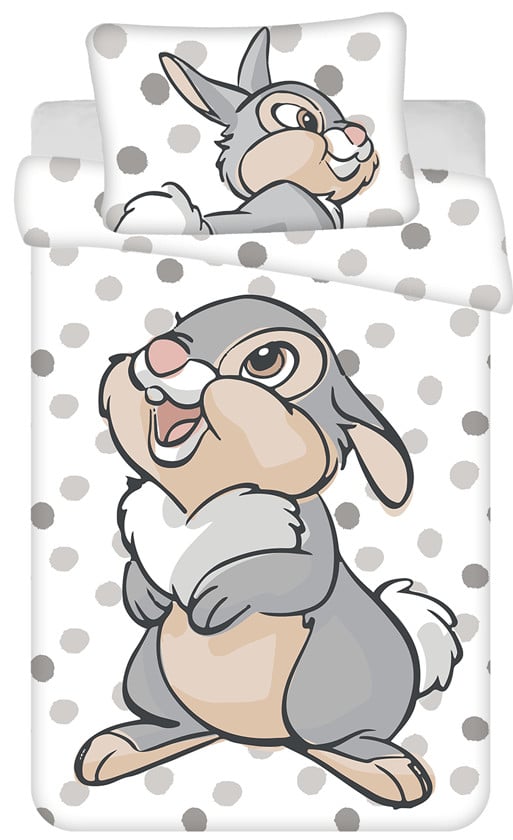 Jerry Fabrics Disney Stampertje peuterdekbedovertrek voor baby's - 40 x 60 cm
