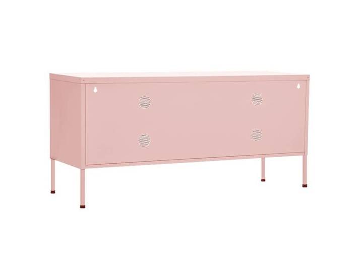 NEUF Armoire TV - Rose - Meuble TV - TABLE TV - Rose 105x35x50 cm - Acier TT3168