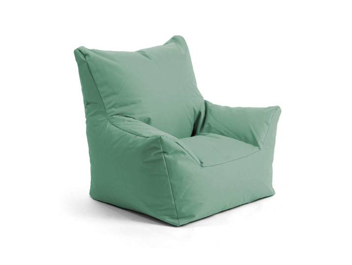 Mokebo Outdoor-Kinder-Sitzsack Der Gartenzwerg, Mintgrün, 52x57x53 cm, Gartenmöbel, Gartensessel, Outdoor-Sitzsäcke
