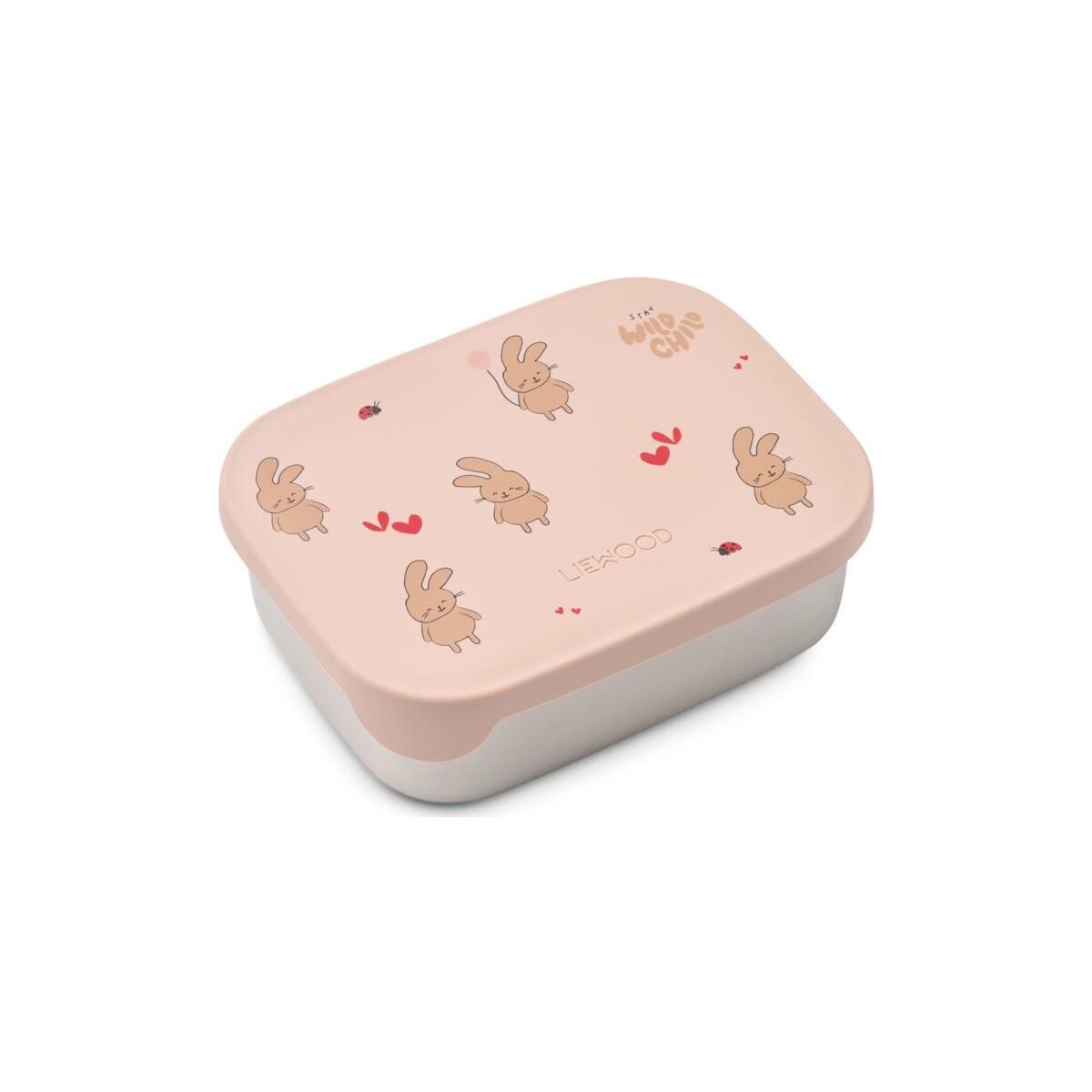 Liewood Arthur Printed Lunchbox wild child / rosey (2875) ONE SIZE LW14982-2875-ONE SIZE-CU