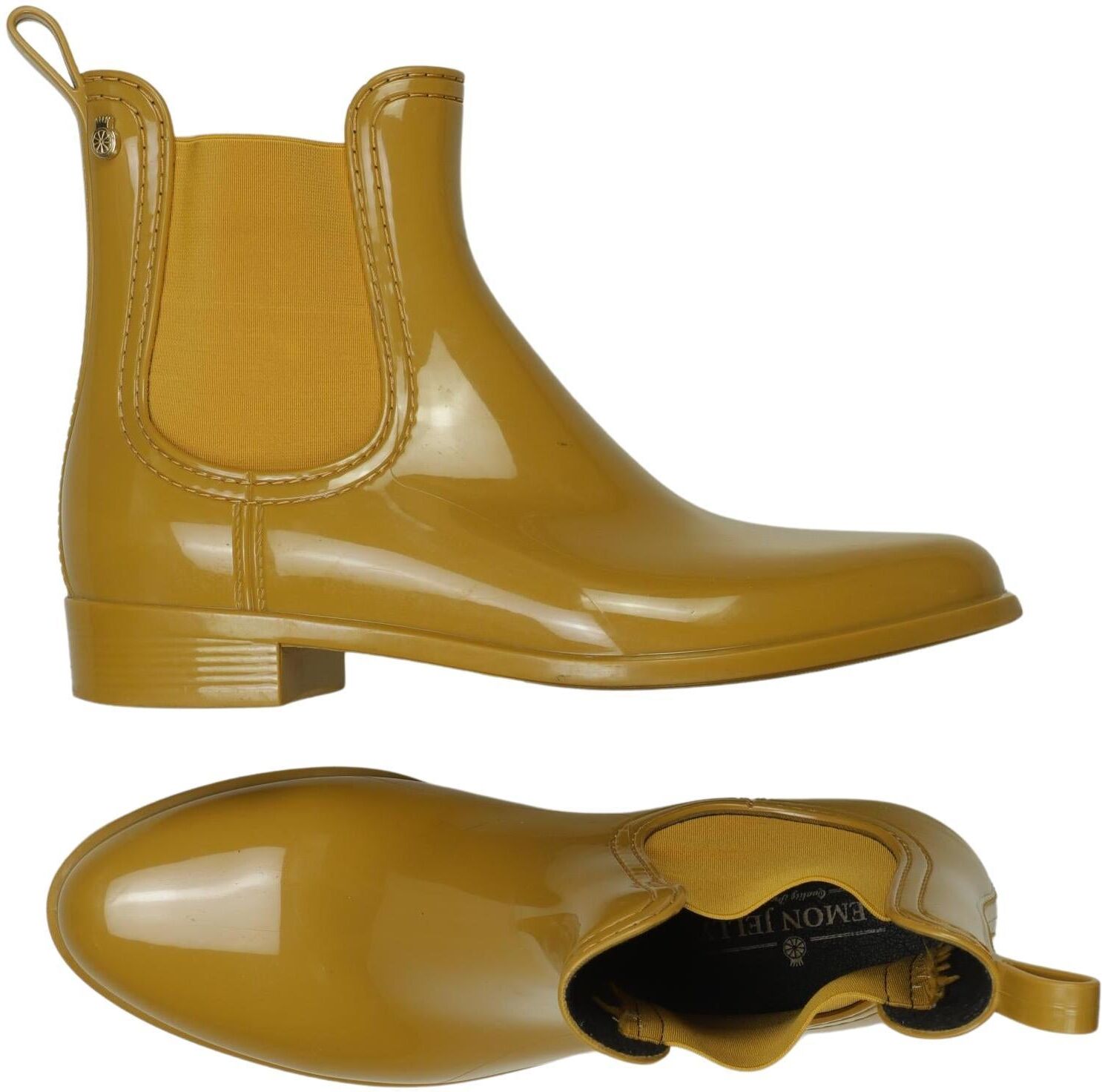 Lemon Jelly Damen Stiefelette, Gelb, Gr. EU 42, kein / Etikett - Second Hand