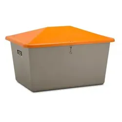 Streugutbehälter Cemo Kompakt aus GFK ohne Entnahmeöffnung Cemo Profi Streugutbox, 20 Jahre Nutzungsdauer