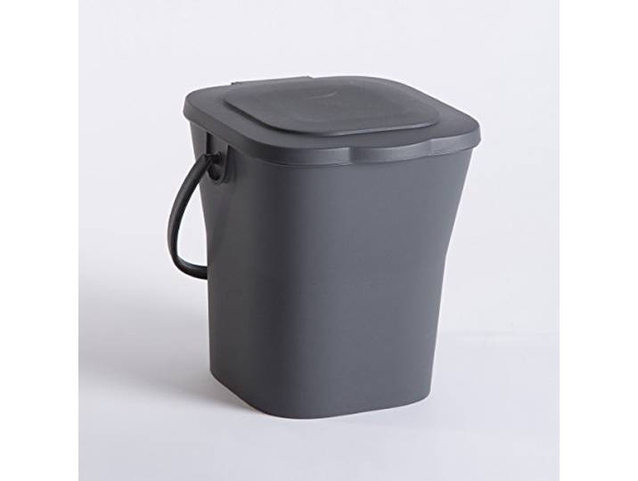 Eda 013119 Compost emmer 6 L Kleur : Antraciet