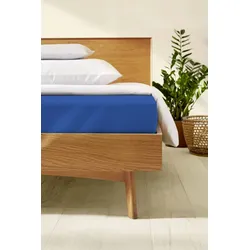 kaeppel Spannbetttuch Jersey Elasthan royal 150x200 cm
